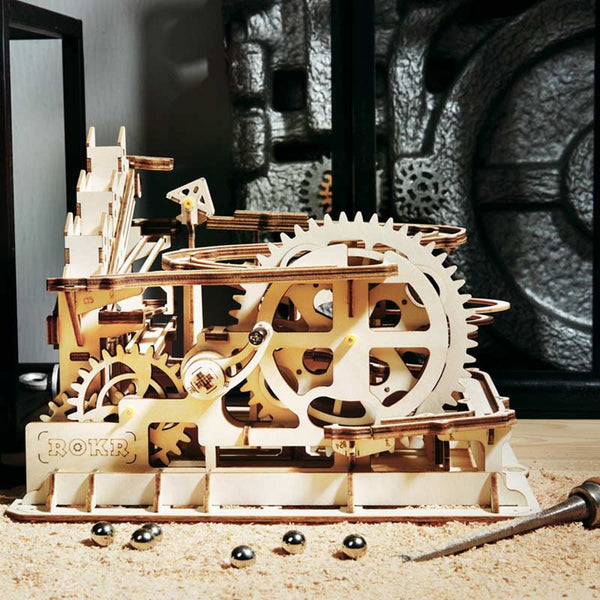 Robotime Marble Parkour Big Funnel Marble Run 3D Puzzle LG501D image 1