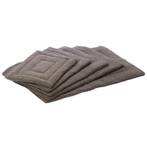 House of Paws Berber Fleece Crate Mat in Coco image 0