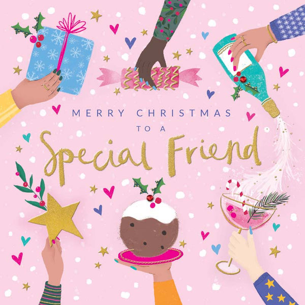Rachel Ellen Special Friend Christmas Card image 0
