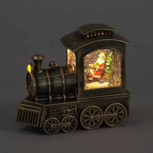SnowTime LED Train Water Lantern image 0