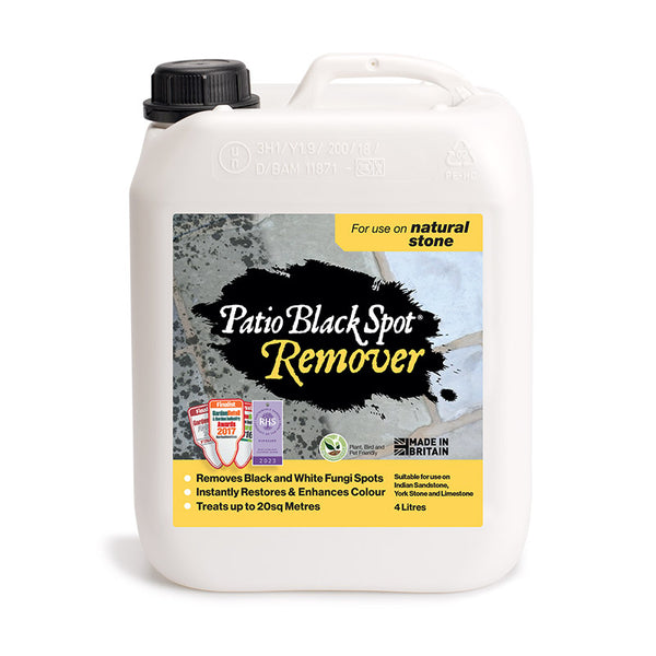 Patio Black Spot Remover for Natural Stone - 4 litres image
