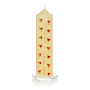 Premier Robin Advent Candle (Assorted Designs) image 1
