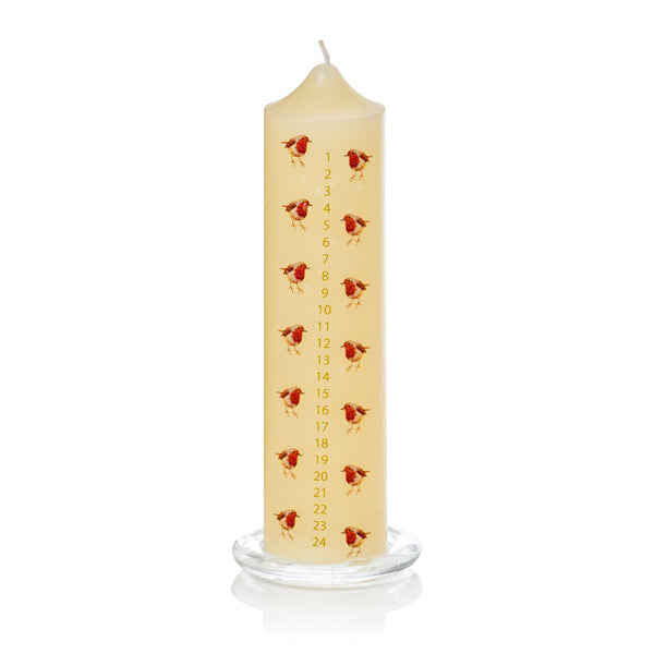 Premier Robin Advent Candle (Assorted Designs) image 1