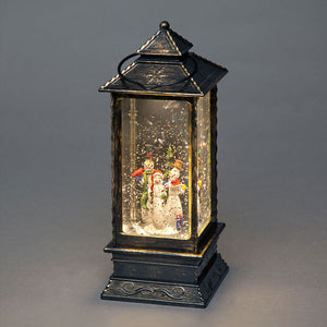 SnowTime LED Snowmen Water Lantern image 0