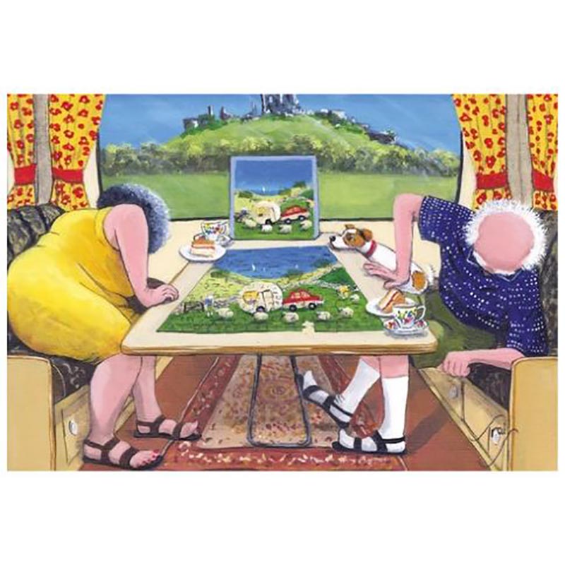 Gibsons The Missing Piece 500 Piece Jigsaw Puzzle image 0
