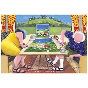 Gibsons The Missing Piece 500 Piece Jigsaw Puzzle image 0