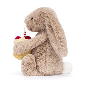 Jellycat Bashful Beige Bunny 'Birthday' image 1