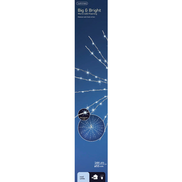 Lumineo Big & Bright Micro LED Flashing Polestar - Cool White image 3