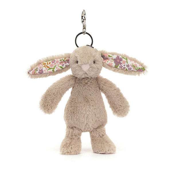 Jellycat Blossom Beige Bunny Bag Charm - Petal image 3