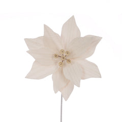 Floralsilk Knit Poinsettia Stem (50cm) image 0