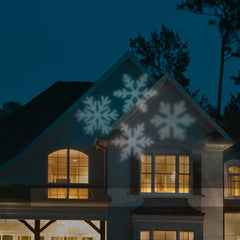 Lumineo LED Snowflake Projector with Rotating Effect image 0