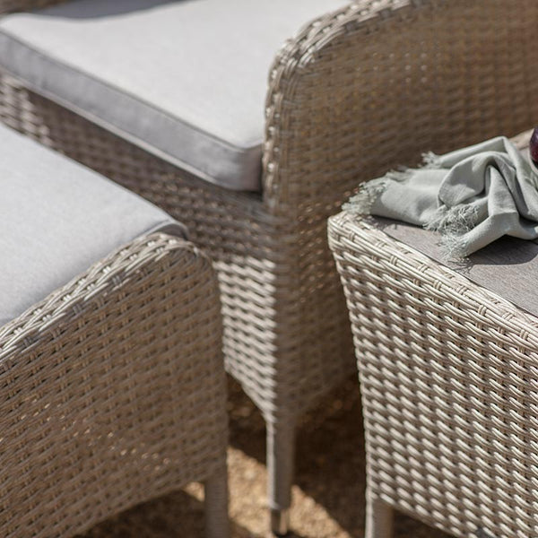 Bramblecrest Tetbury 2 Seat Recliner Set in Nutmeg Rattan image 2