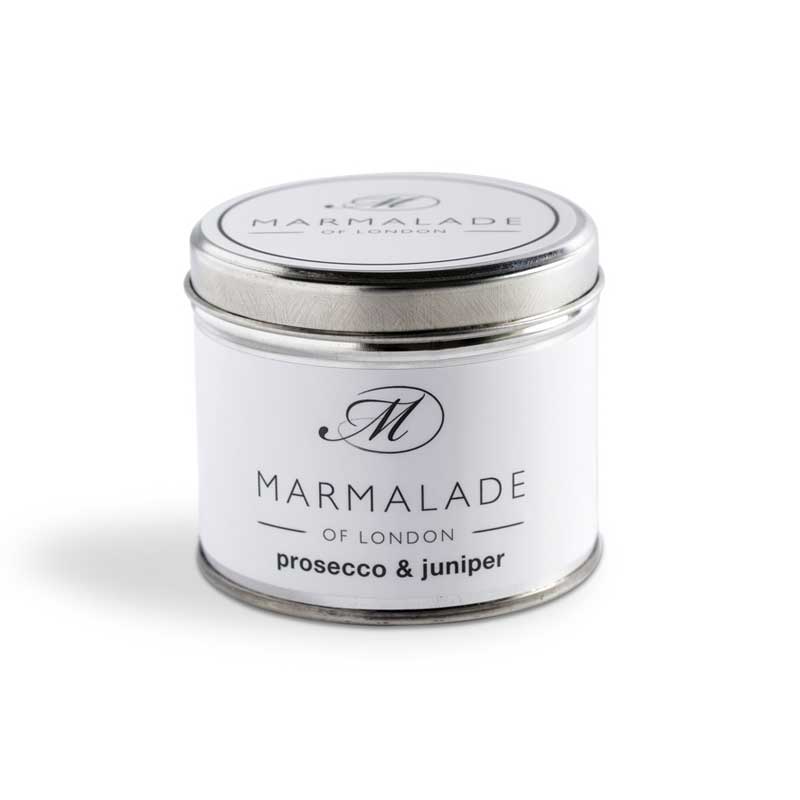 Marmalade Prosecco & Juniper Tin Candle image 0