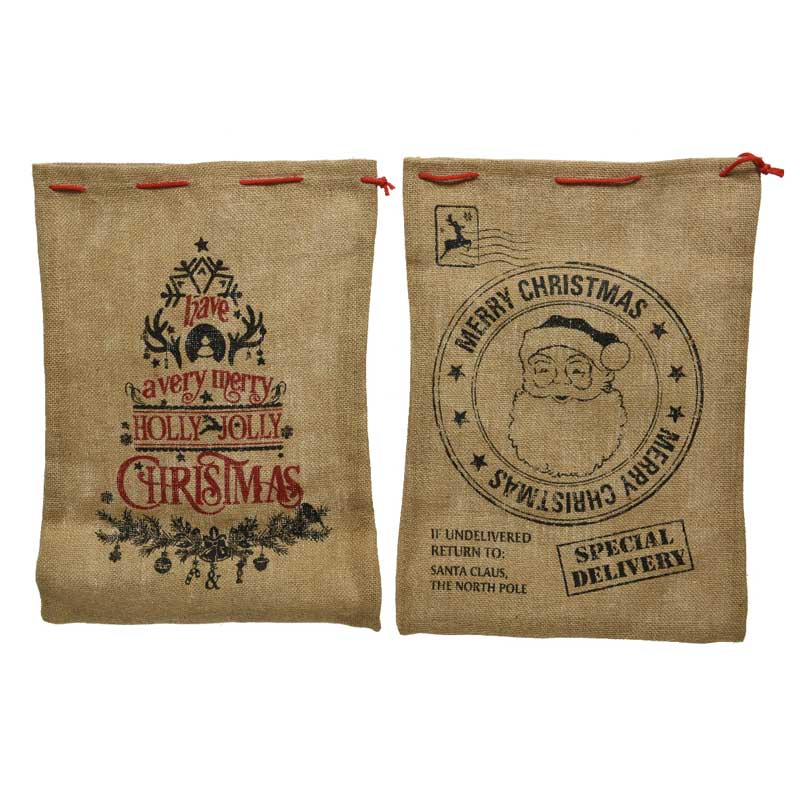 Decoris Hessian Sack (Assorted Designs) image 0