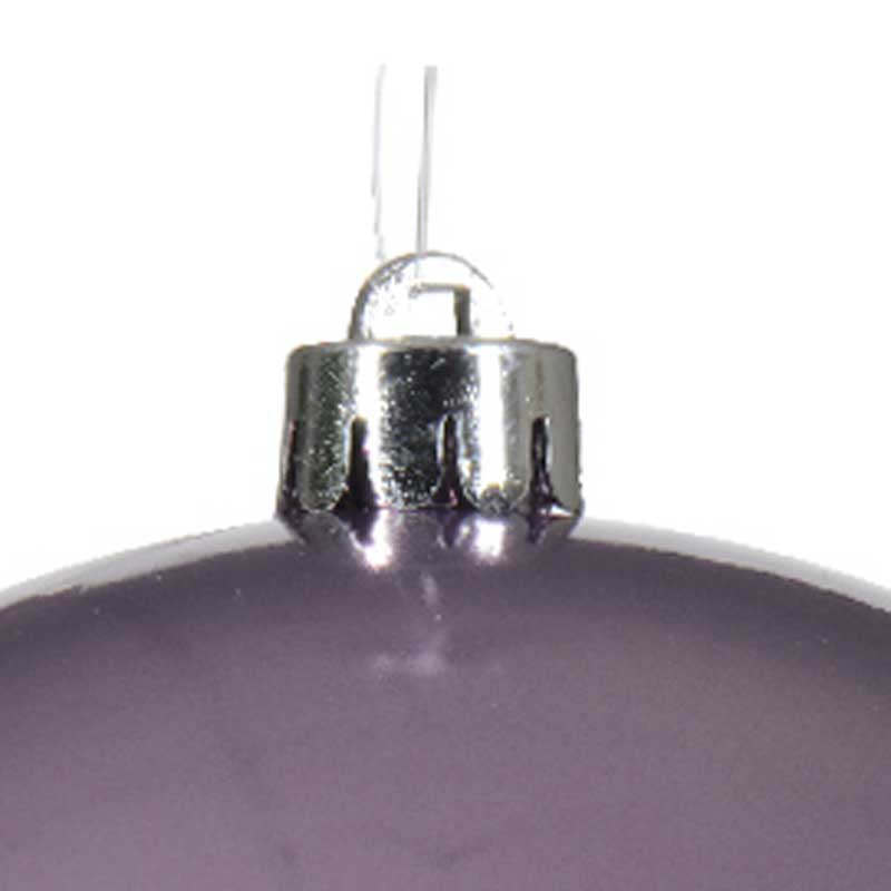 Decoris Large Shatterproof Bauble in Crystal Lilac image 0