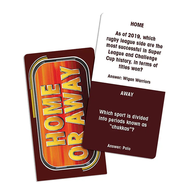A Question Of Sport Home Or Away Trivia Game image 1