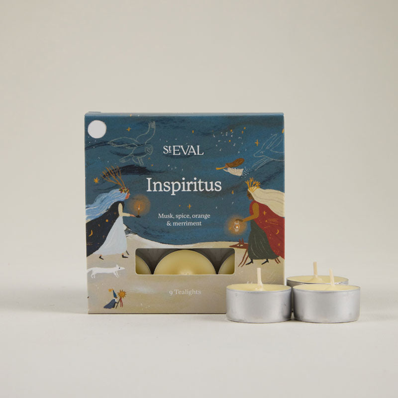 St Eval Inspiritus Tealights (Pack of 9) image 0