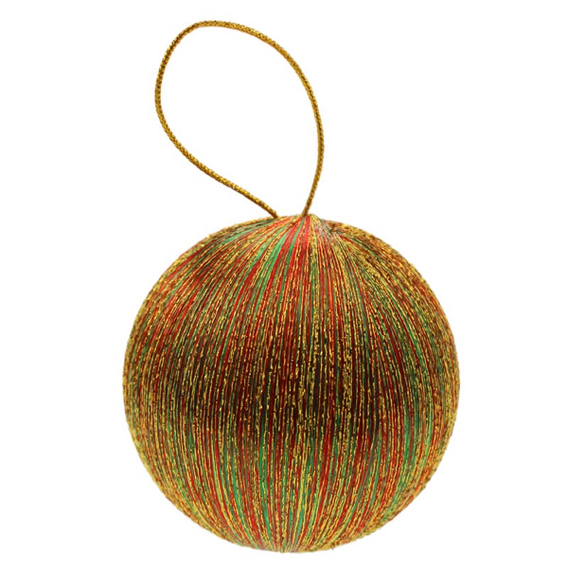 SageDecor Spun Metallic Bauble image 0