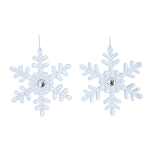 Gisela Graham Acrylic Snowflake (Assorted Designs) image 0