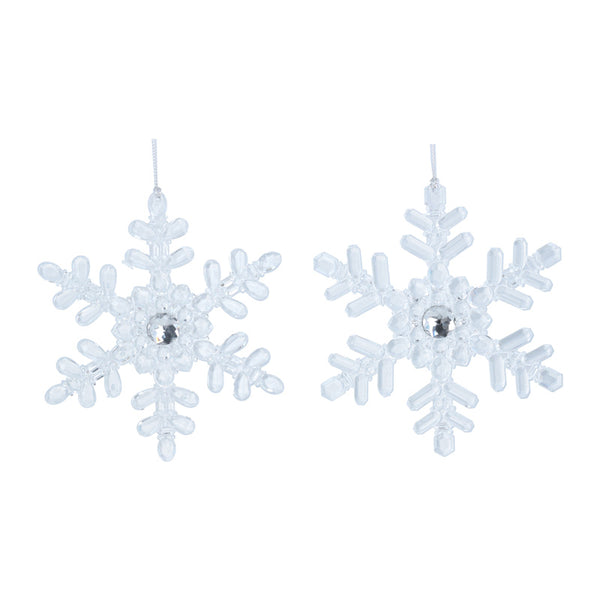 Gisela Graham Acrylic Snowflake (Assorted Designs) image 0
