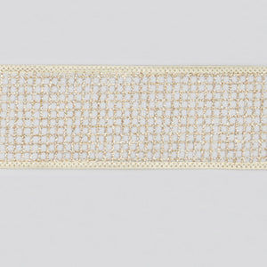 Swift Christmas Ribbon Garland - Champagne Glitter image