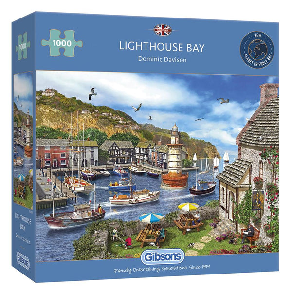 Gibsons Lighthouse Bay 1000 Piece Jigsaw Puzzle image 1