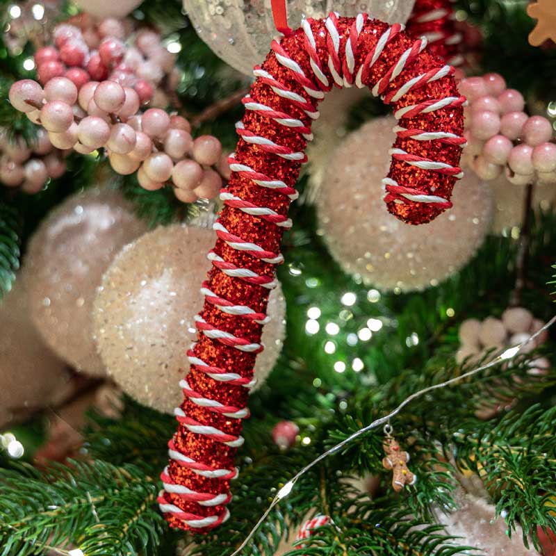 Decoris Foam Candy Cane (Assorted Designs) image 0