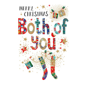 Nigel Quiney Bright Stockings Christmas Card image 0