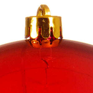 Decoris XL Shatterproof Bauble in Christmas Red image 1