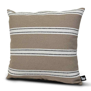 Extreme Lounging B-Cushion Aquaclean Haven, 50 x 50cm – Large Stripe Sand image 0