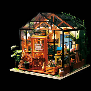 Robotime 'Cathy's Flower House' DIY Miniature House image 5