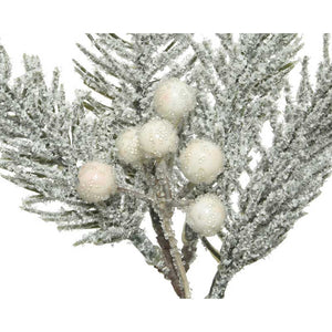 Everlands Small Frosted Pine Pick image 1