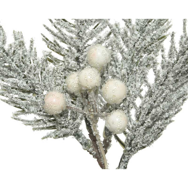 Everlands Small Frosted Pine Pick image 1