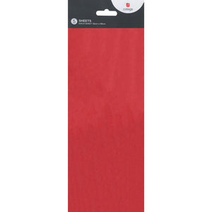 Collage Red Tissue Paper Sheets (Pack of 5) image 0