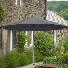 Platinum Riva 3.5m Round Crank Parasol – Anthracite image 0