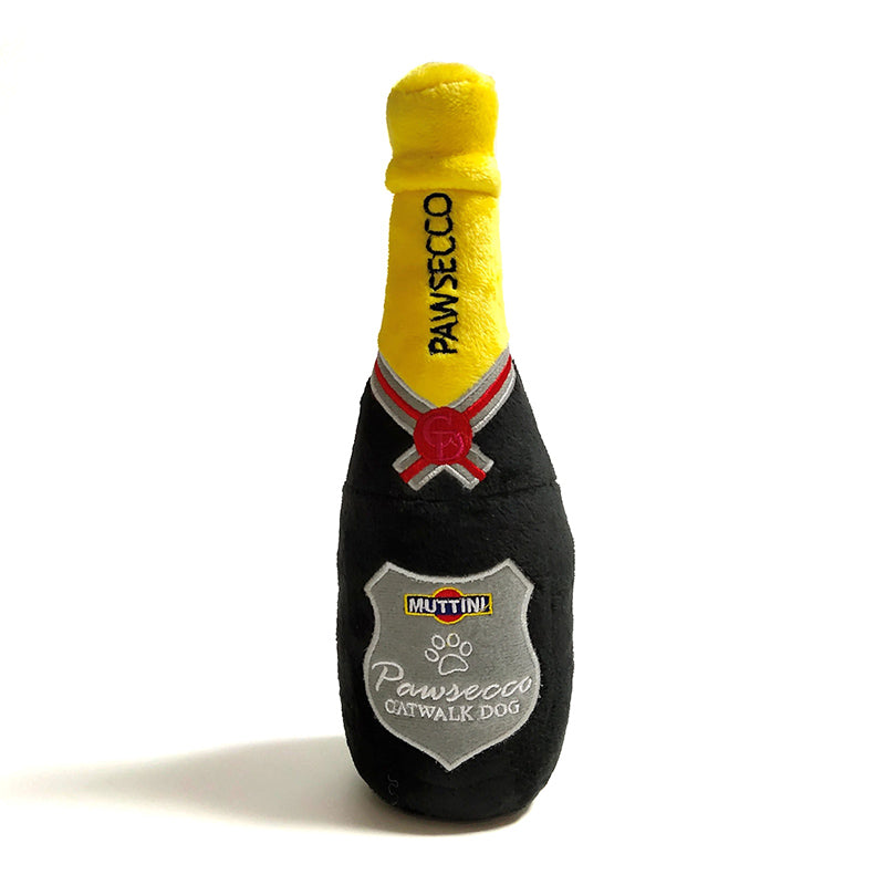 CatwalkDog Pawsecco Bottle Plush Dog Toy image 0