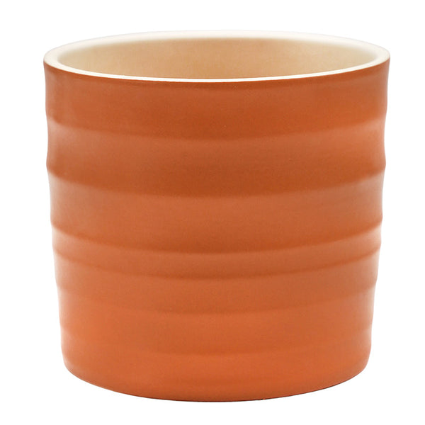 Ivyline Hadleigh Matt Indoor Planter Range - Amber, 17cm image