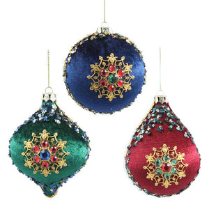 Gisela Graham Fabric Shape with Jewels (Assorted Designs) image 0