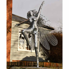 Home & Garden UK Dancing Fairy Garden Statue image 0