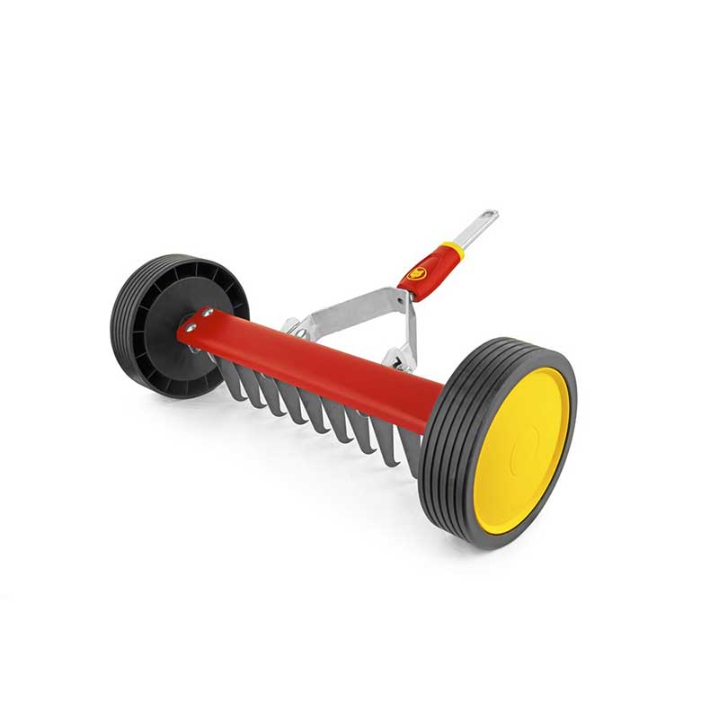 Wolf Garten multi-change Roller Moss Removal Rake (30cm) image 0