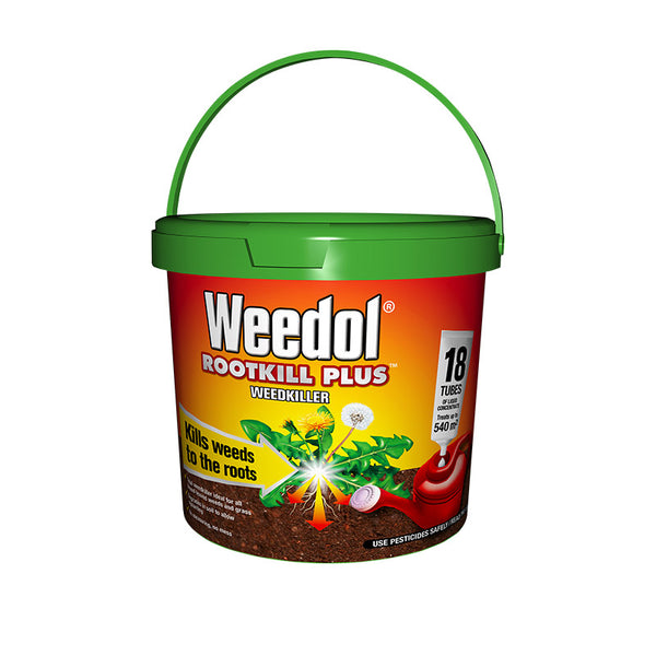 Weedol Rootkill Plus Weedkiller Concentrate - 18 Tubes image 0