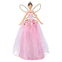 Gisela Graham Pale Pink Tree Top Fairy image 0