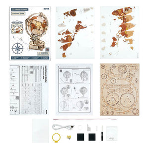 Robotime Luminous Globe 3D Wooden Puzzle image 9