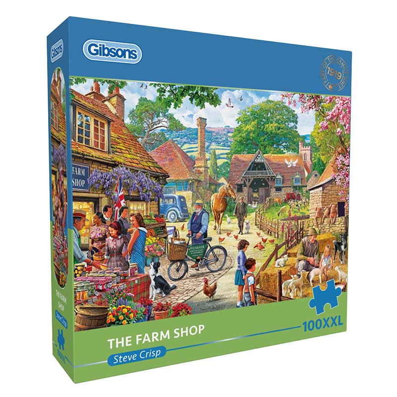 Gibsons The Farm Shop 100XXL Piece Puzzle image 0