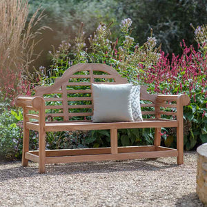 Bramblecrest Wooden Lutyens Style Bench - Seats 2-3 image 2