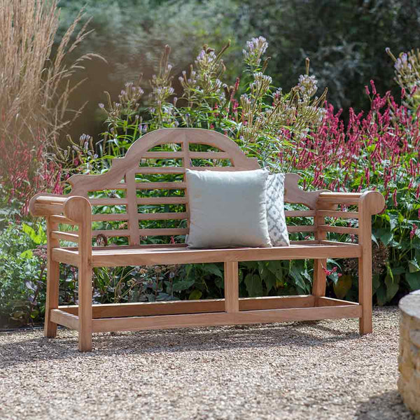 Bramblecrest Wooden Lutyens Style Bench - Seats 2-3 image 2