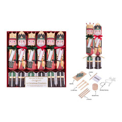 Harvey &amp; Mason 6 Nutcracker Crackers image 0