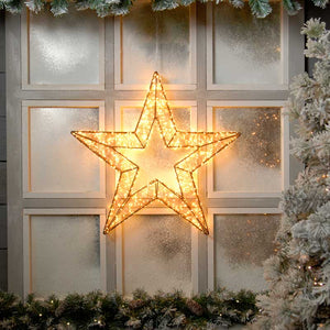 Festive Lit Dewdrop Star image 0