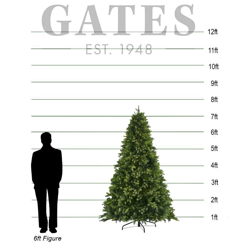 Bosk Oakley Fir Artificial Christmas Tree - 7.5ft image 0
