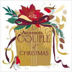 Woodmansterne Christmas Gift Special Couple Christmas Card image 0